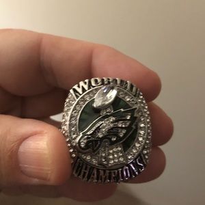 Carson Wentz replica Super Bowl ring
